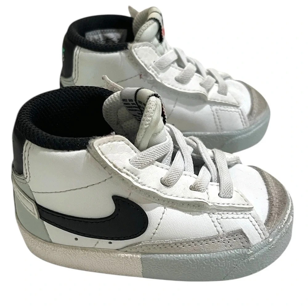 Nike Blazer Mid ‘77 SE Toddler Sneakers SZ 5C White Black